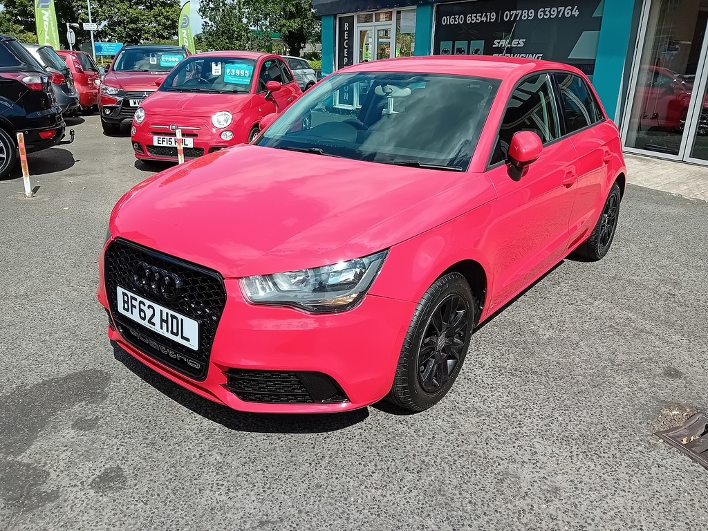 Audi A1 1.6 Tdi Se Sportback Euro 5 Ss Red #4