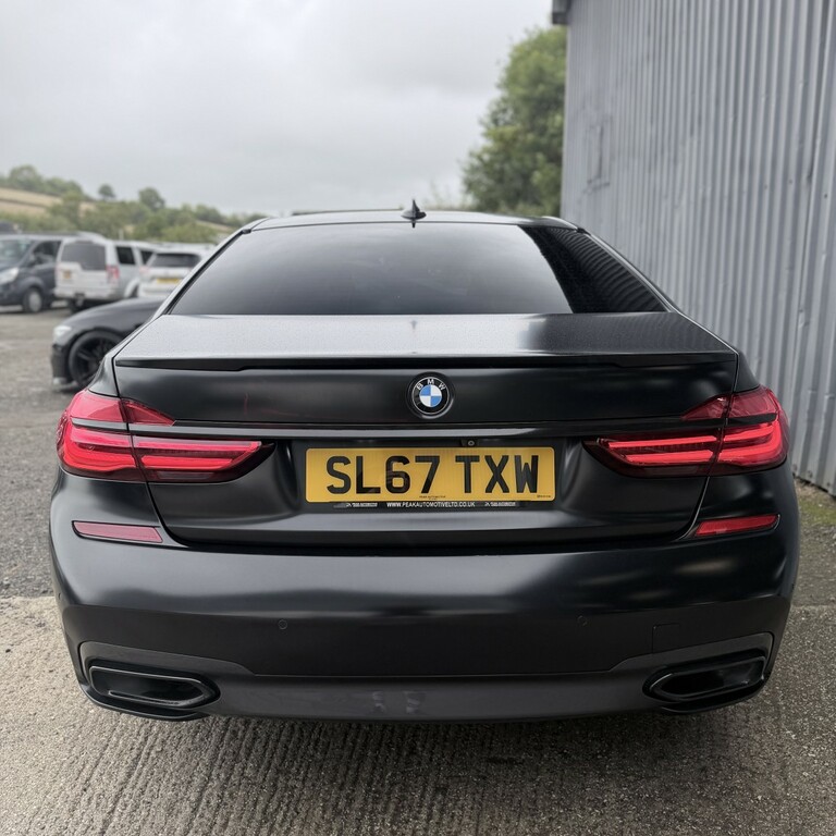BMW 7 Series 3.0 730D Xdrive M Sport Saloon Black #5