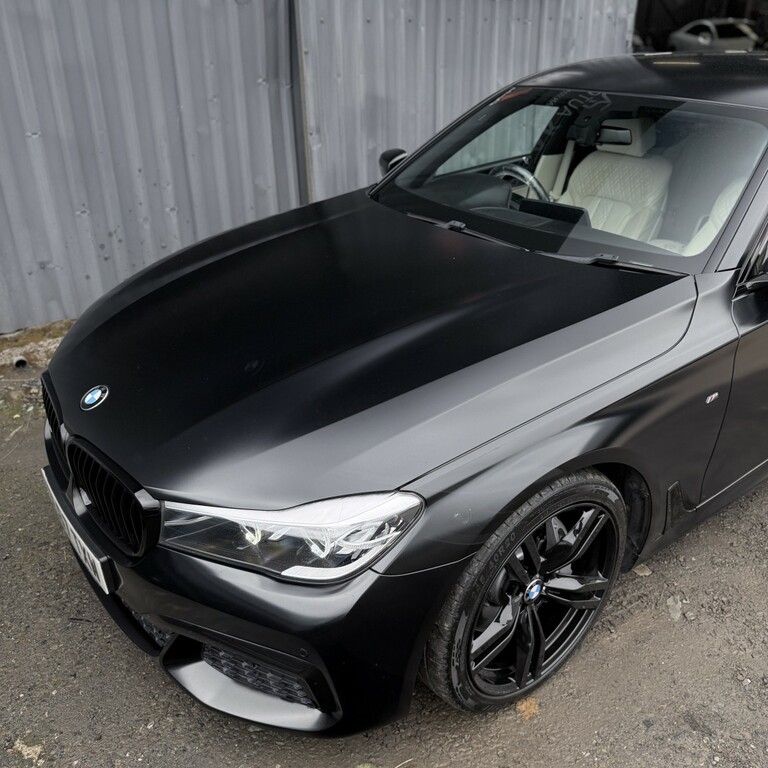 BMW 7 Series 3.0 730D Xdrive M Sport Saloon Black #6