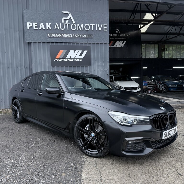 BMW 7 Series 3.0 730D Xdrive M Sport Saloon Black