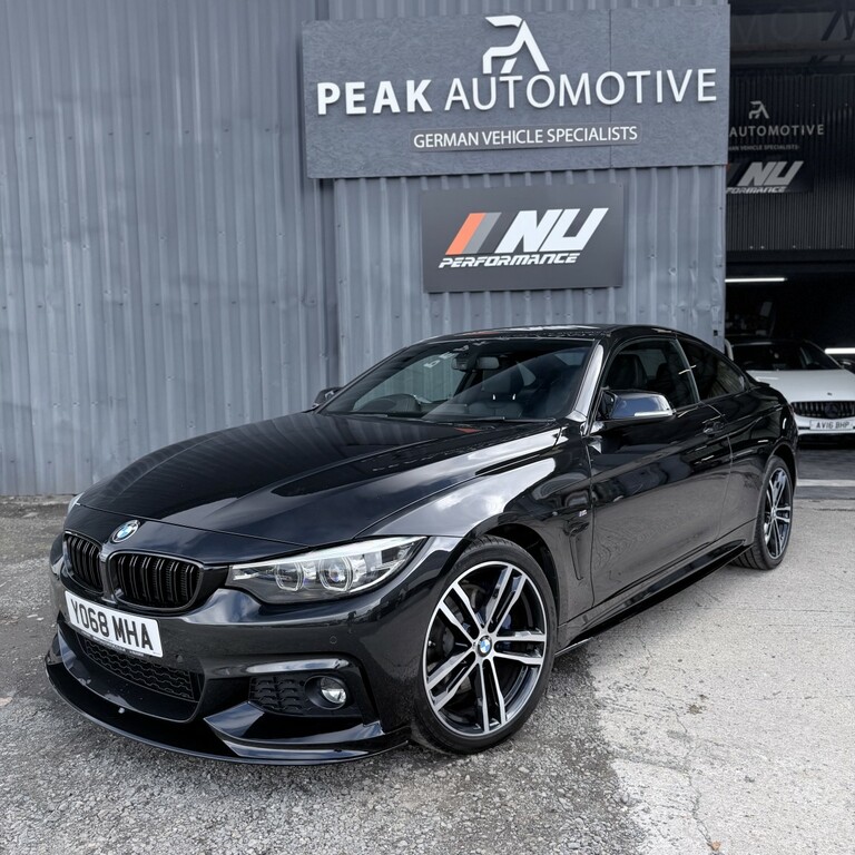BMW 4 Series Gran Coupe 2.0 420D Xdrive M Sport Coupe Black #2