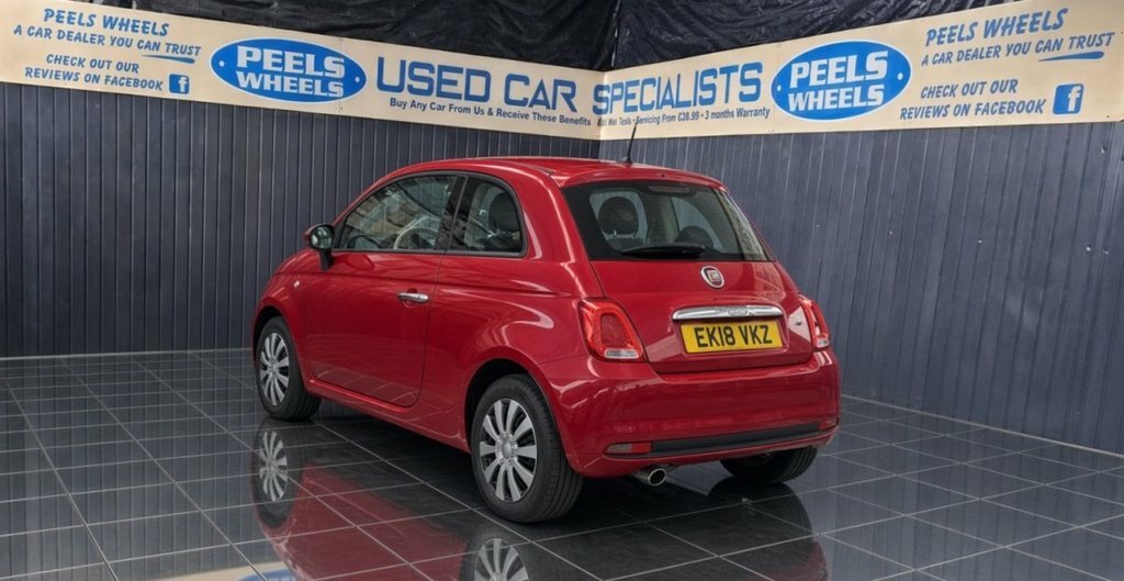 Fiat 500 1L Pop Red #4