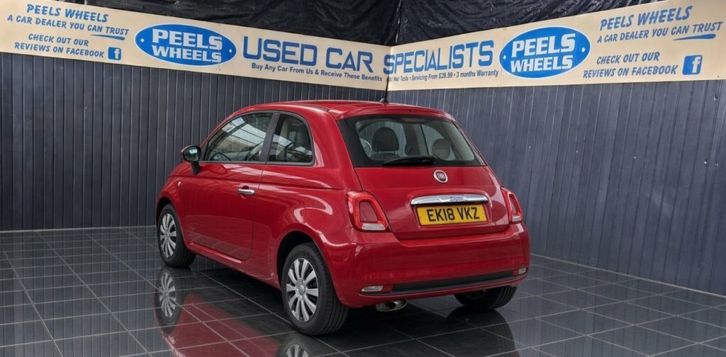 Fiat 500 1L Pop Red #3