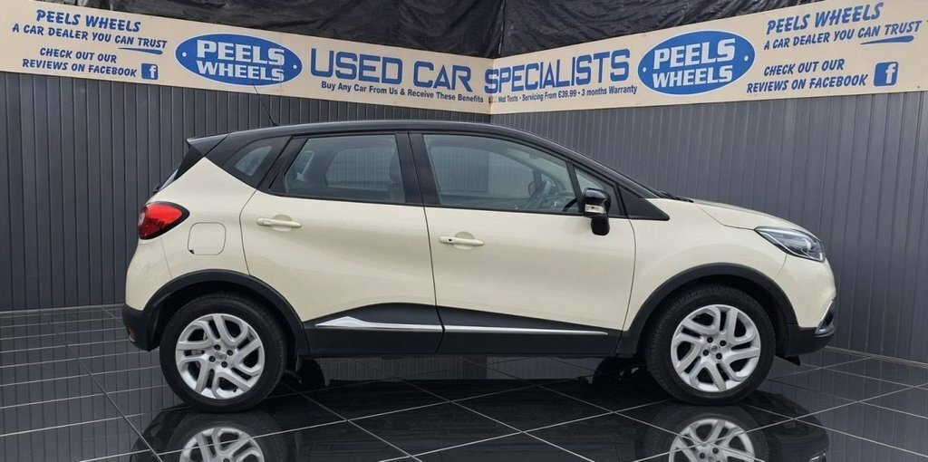 Renault Captur Dynamique Nav Tce White #3