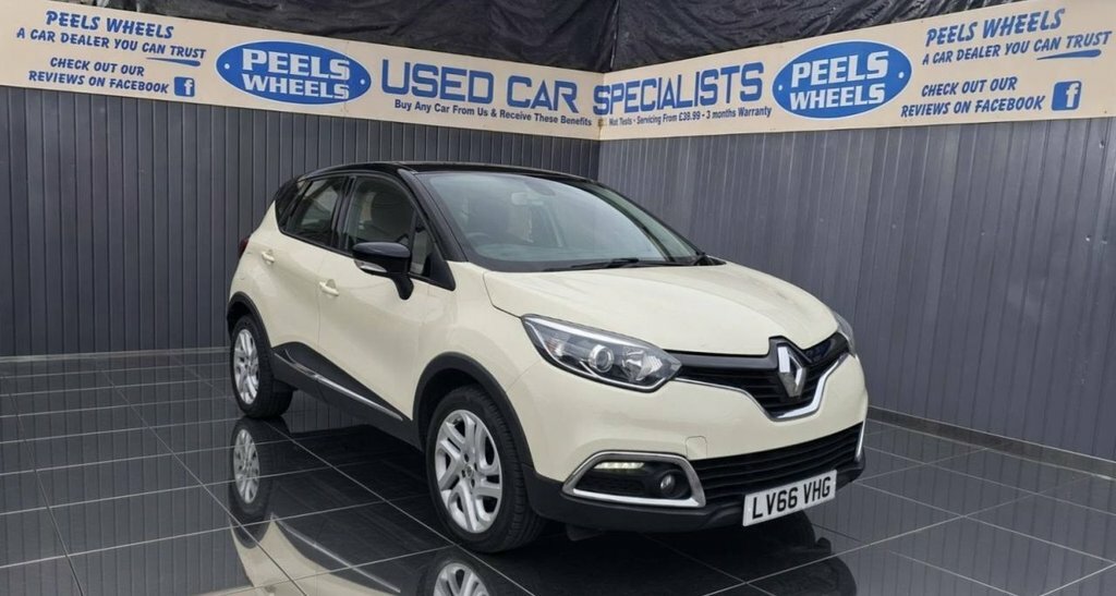 Renault Captur Dynamique Nav Tce White