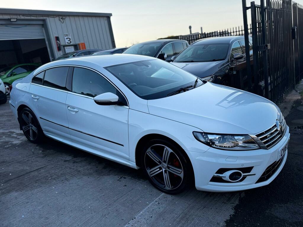Volkswagen CC Cc R-line Tdi Bluemotion Technology White #6