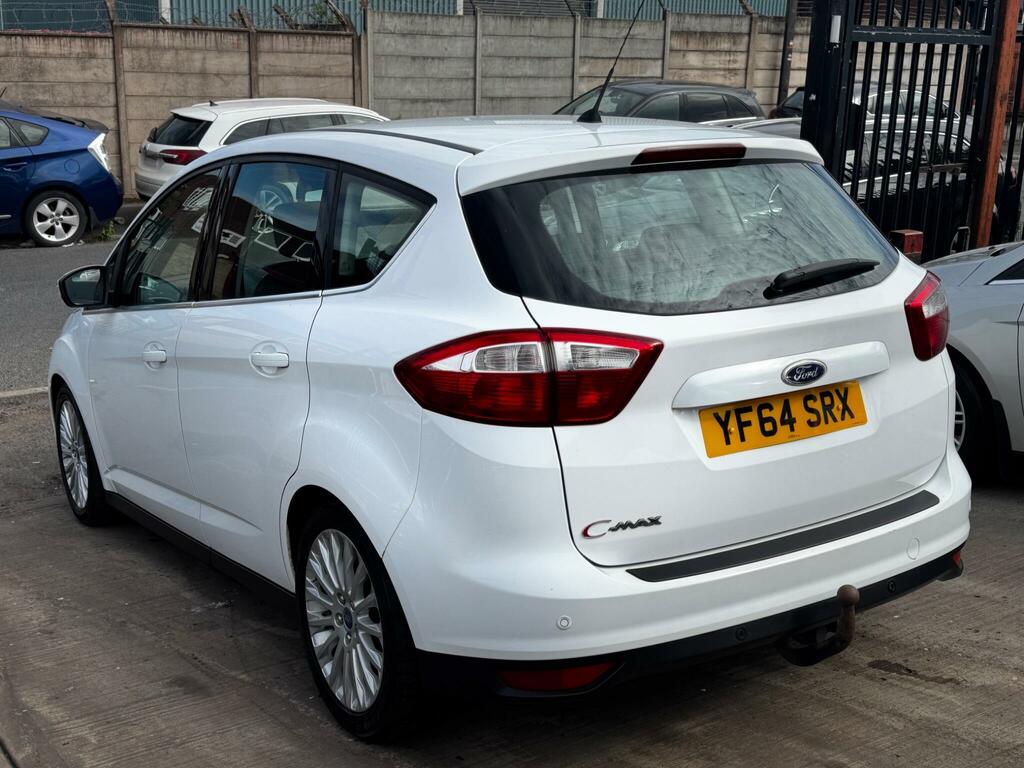Ford C-Max C-max Titanium Tdci White #4