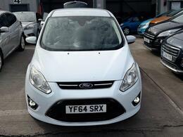 Ford C-Max 1.6 Tdci Zetec Mpv White #9