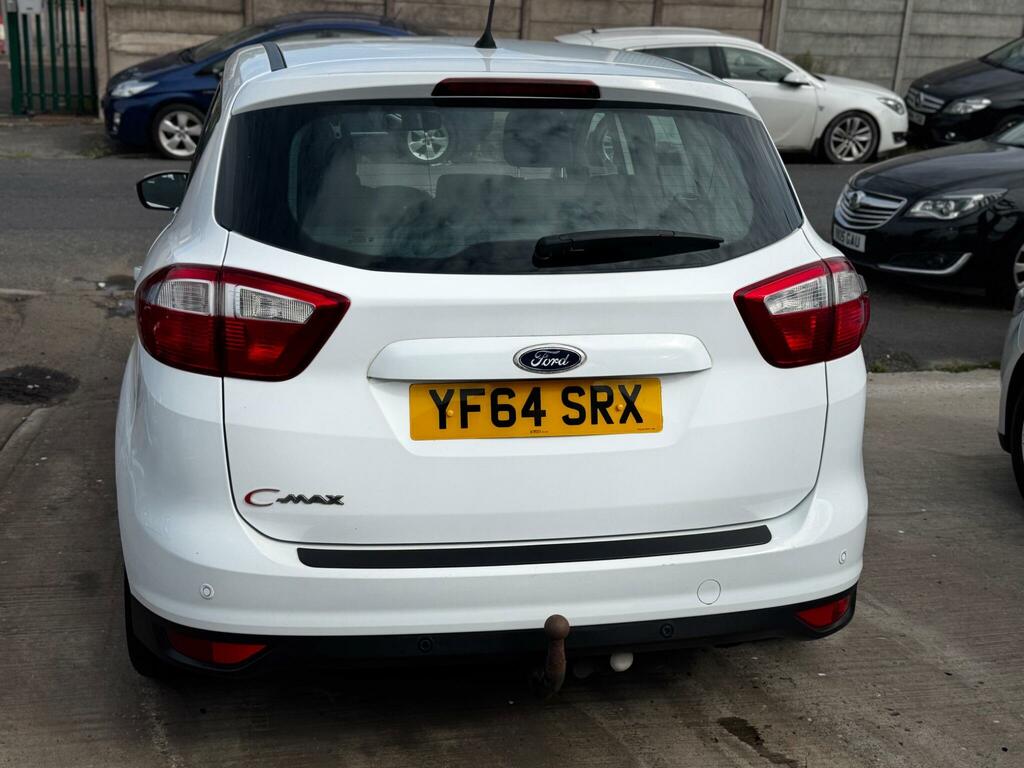 Ford C-Max C-max Titanium Tdci White #6
