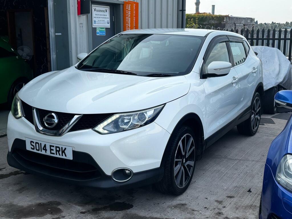 Nissan Qashqai Automatic White #5