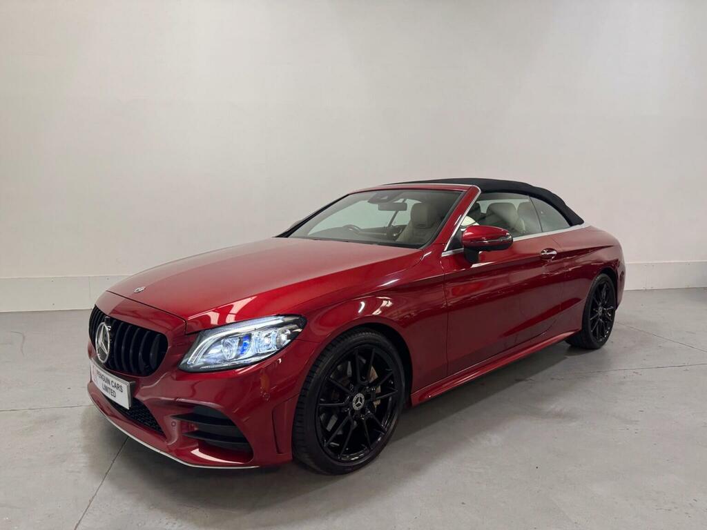 Mercedes-Benz C Class Convertible 2.0 C300 Amg Line Premium Plus Cabri Red #5