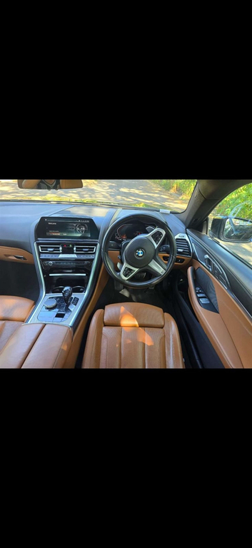 BMW 8 Series Coupe Blue #9