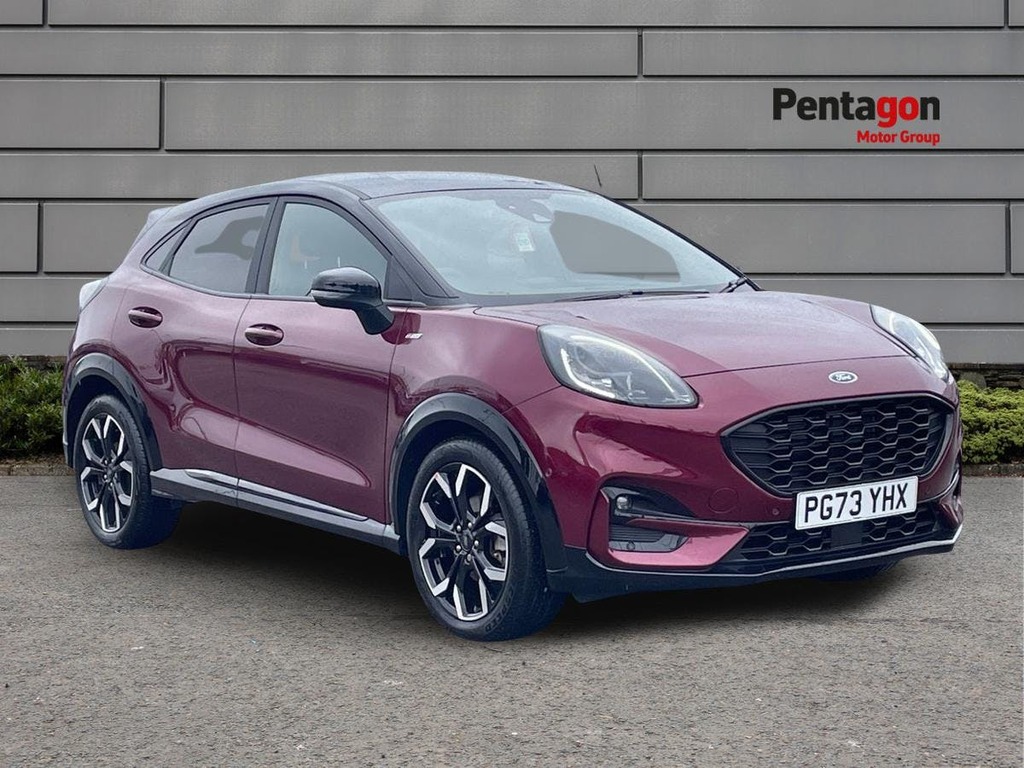 Ford Puma 1.0T Ecoboost Mhev Vivid Ruby Edition Suv Petr Red