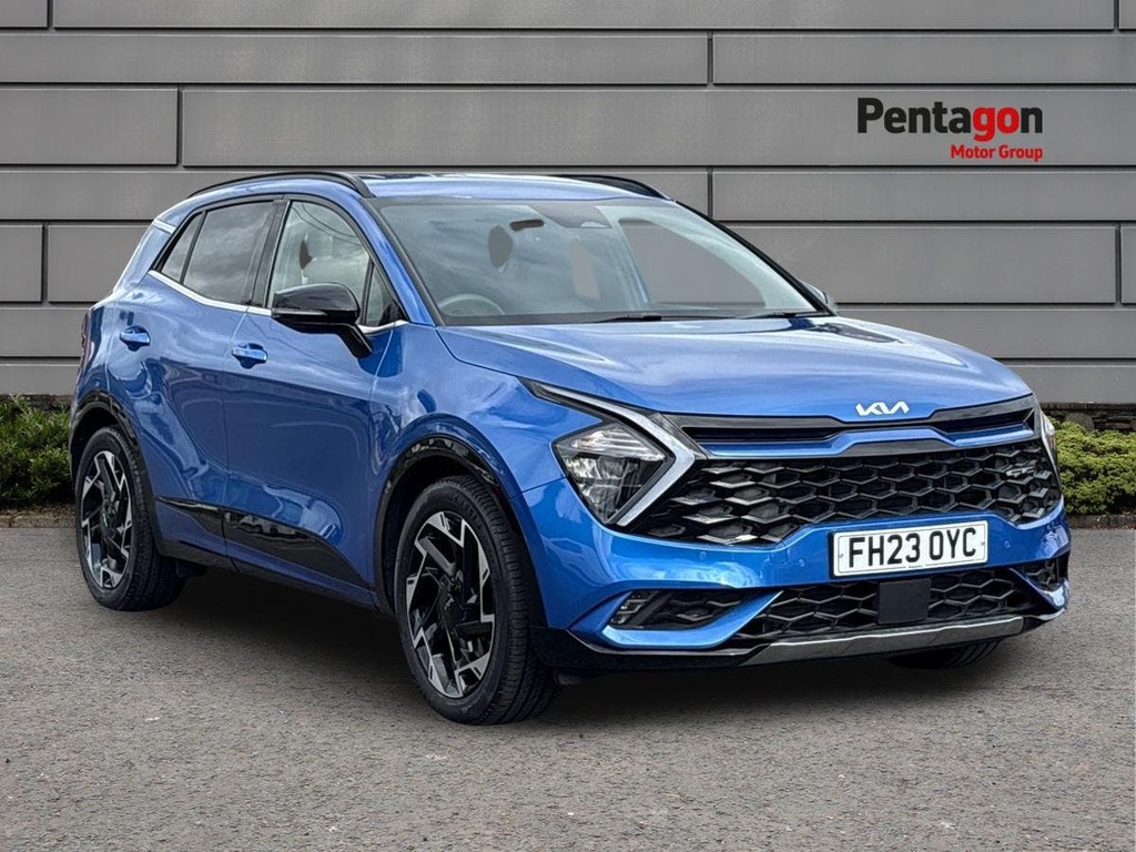 Kia Sportage 1.6 T Gdi Mhev Gt Line Suv Hybrid Dct E Blue