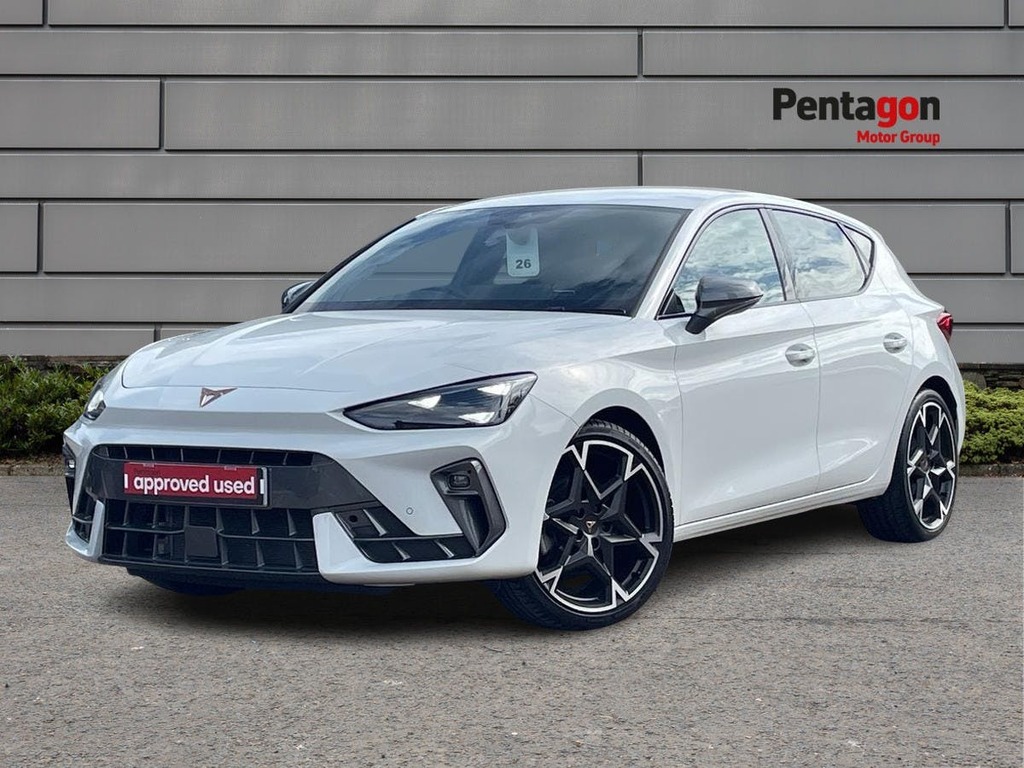 Cupra Leon 1.5 Etsi V2 Hatchback Hybrid Dsg Euro 6 KT25EVJ White #3