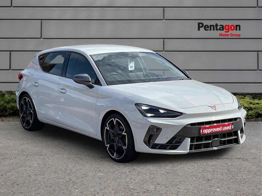 Cupra Leon 1.5 Etsi V2 Hatchback Hybrid Dsg Euro 6 KT25EVJ White
