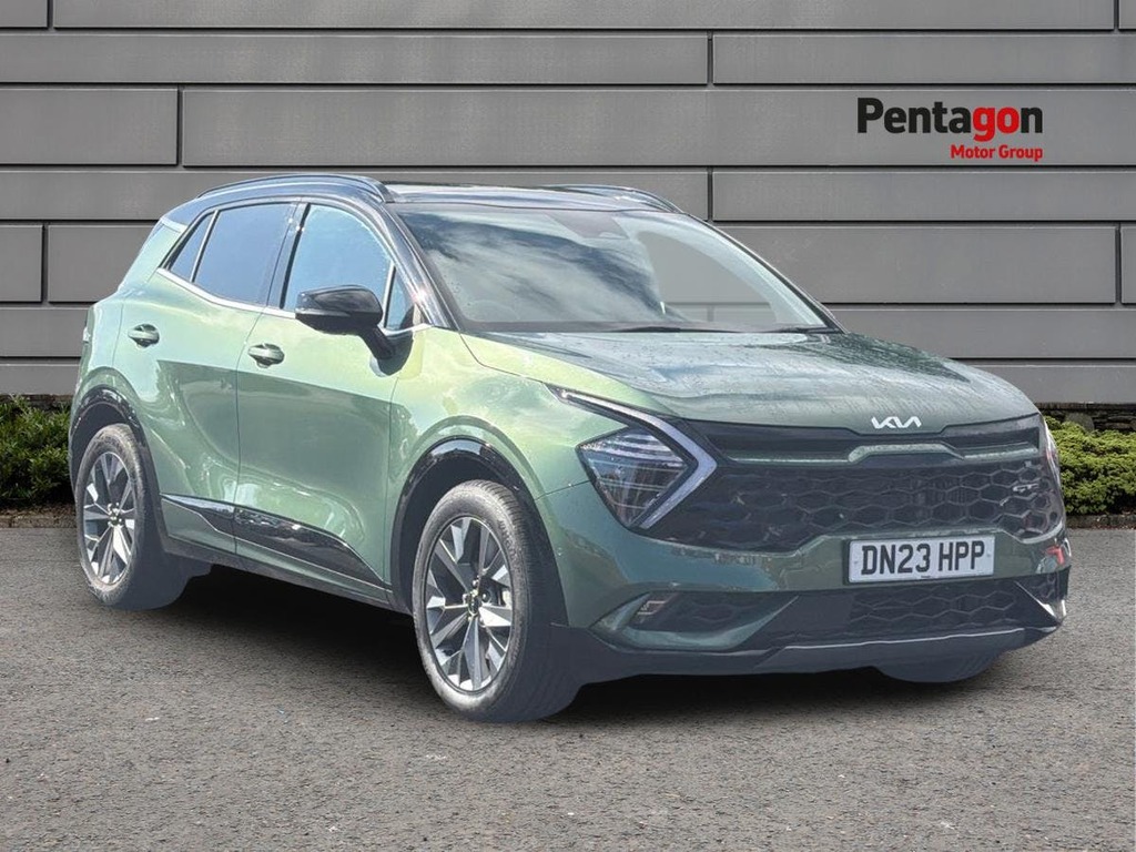 Kia Sportage 1.6 H T Gdi Gt Line S Suv Hybrid E Green