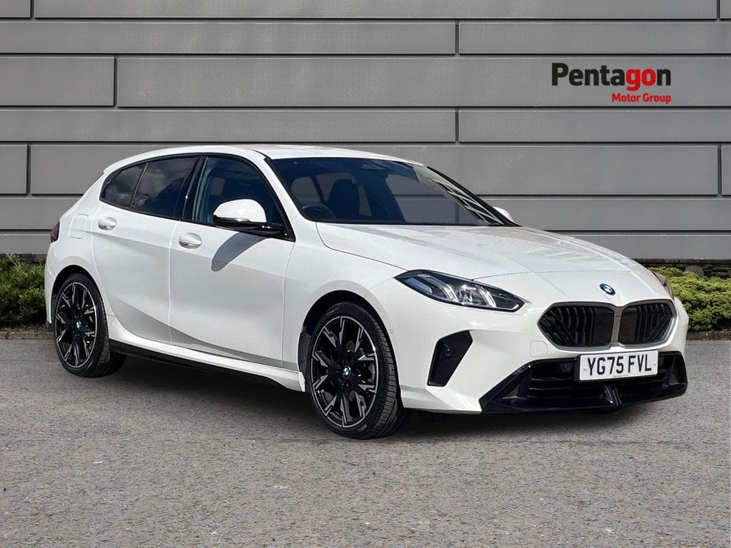 BMW 1 Series 1.5 120I Mht M Sport Hatchback Hybrid D White