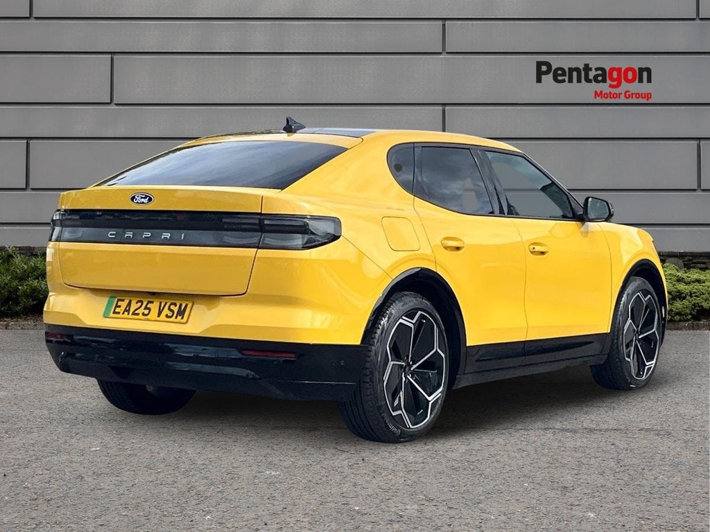Ford Capri Extended Range 79Kwh Premium Suv Yellow #4