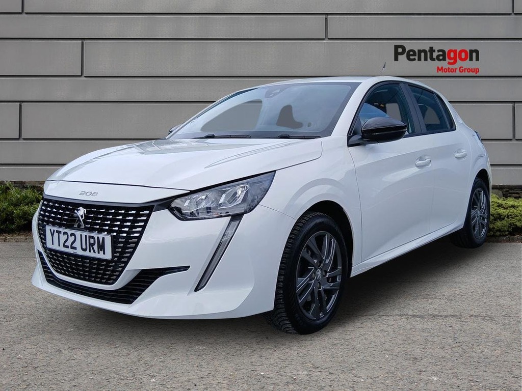 Peugeot 208 1.2 Puretech Active Premium Hatchback E YT22URM White #3