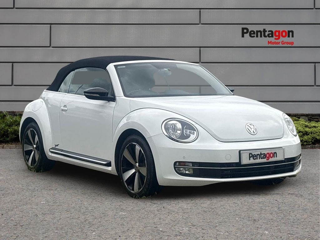 Volkswagen Beetle 2.0 Tdi Bluemotion Tech Sport Cabriolet White
