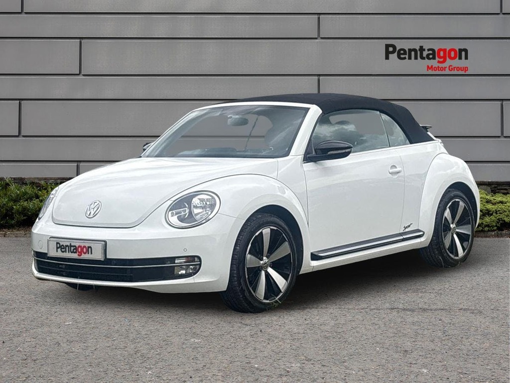 Volkswagen Beetle 2.0 Tdi Bluemotion Tech Sport Cabriolet White #3
