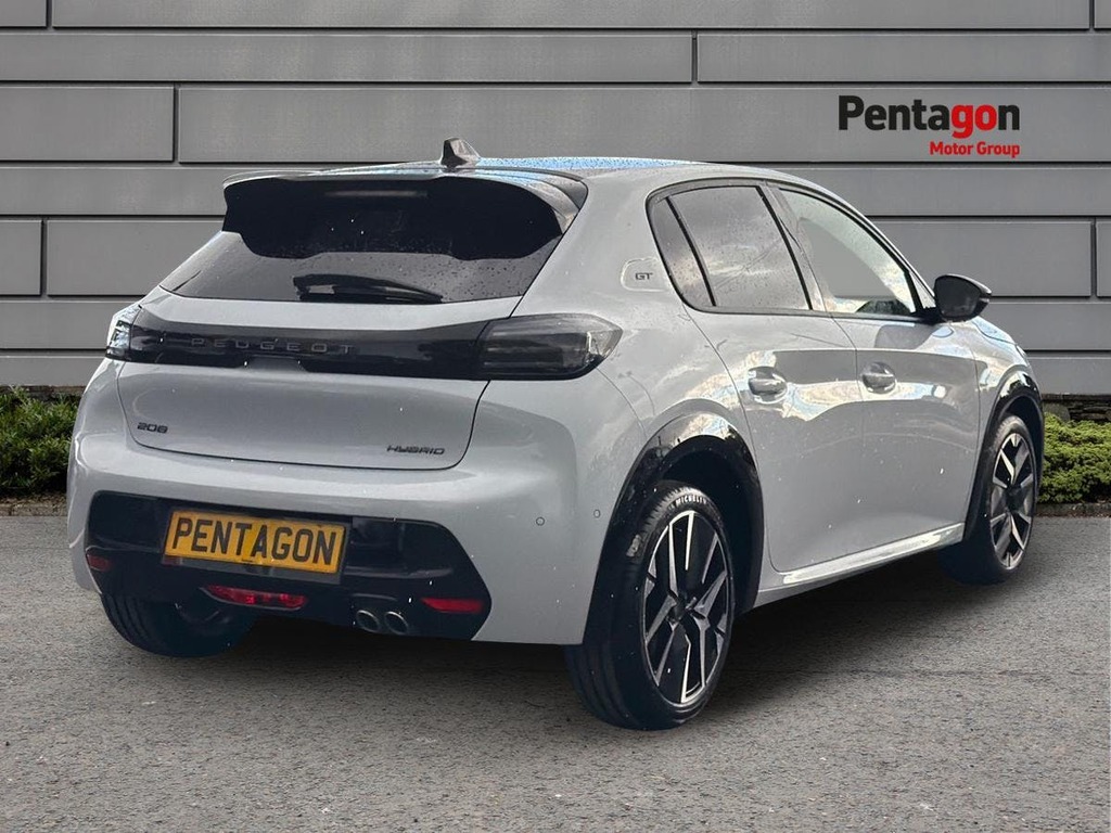 Peugeot e-208 51Kwh Gt Premium Hatchback 7.4K White #4