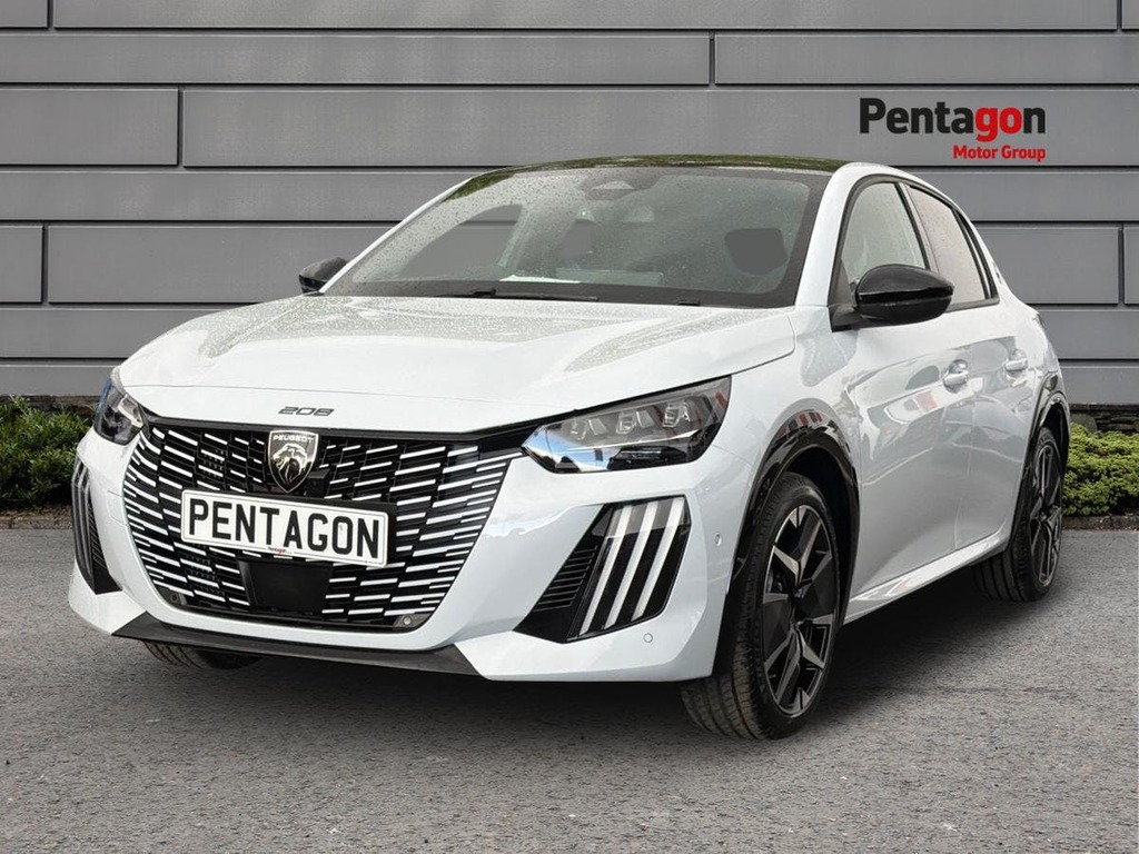 Peugeot e-208 51Kwh Gt Premium Hatchback 7.4K White #3