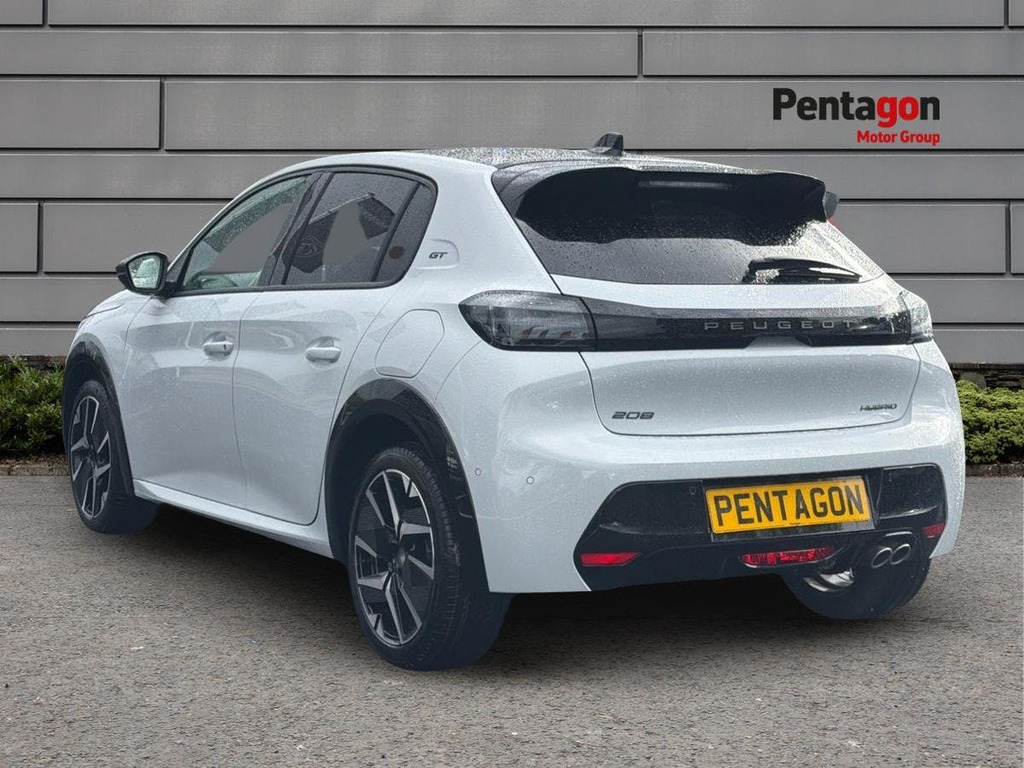 Peugeot e-208 51Kwh Gt Premium Hatchback 7.4K White #2