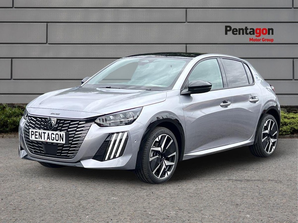 Peugeot e-208 51Kwh Gt Premium Hatchback 7.4K Grey #3