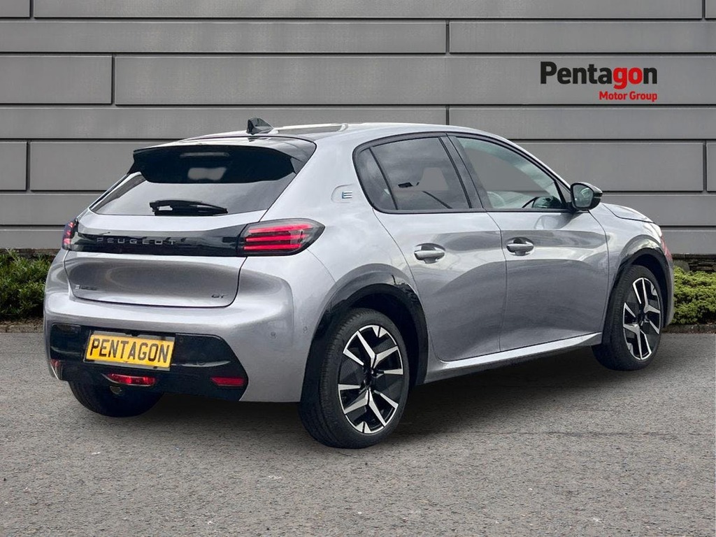 Peugeot e-208 51Kwh Gt Premium Hatchback 7.4K Grey #4