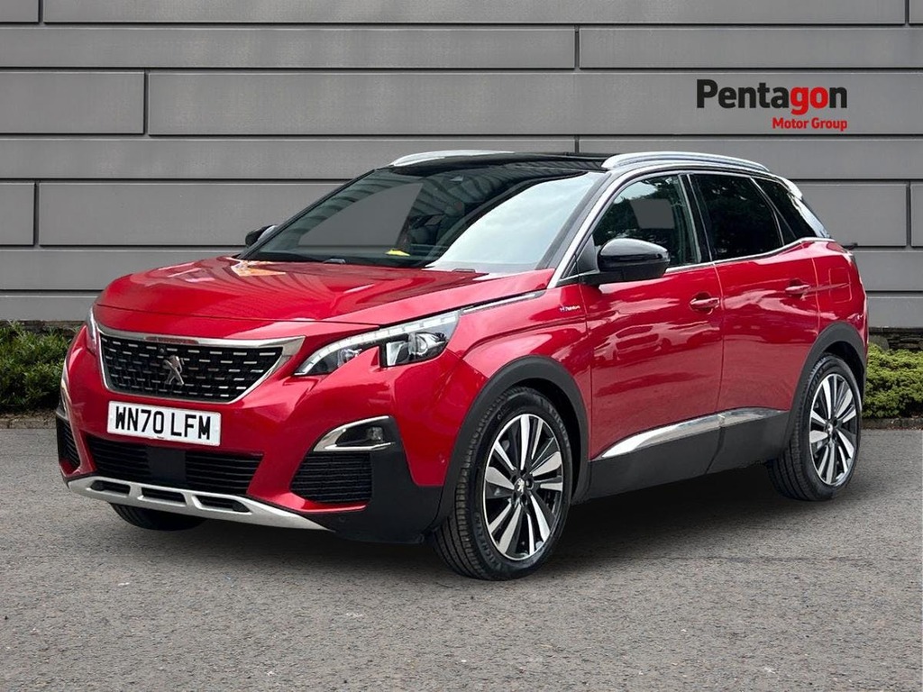 Peugeot 3008 1.6 13.2Kwh Gt Suv Plug In Hybrid E Eat Red #3