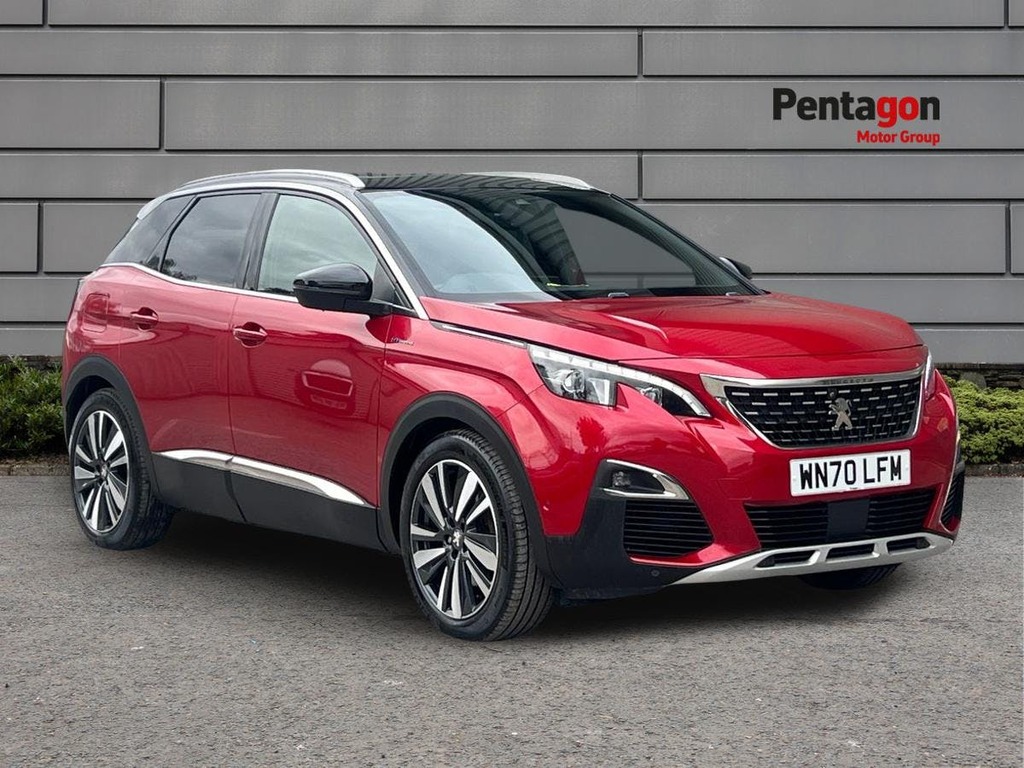 Peugeot 3008 1.6 13.2Kwh Gt Suv Plug In Hybrid E Eat Red