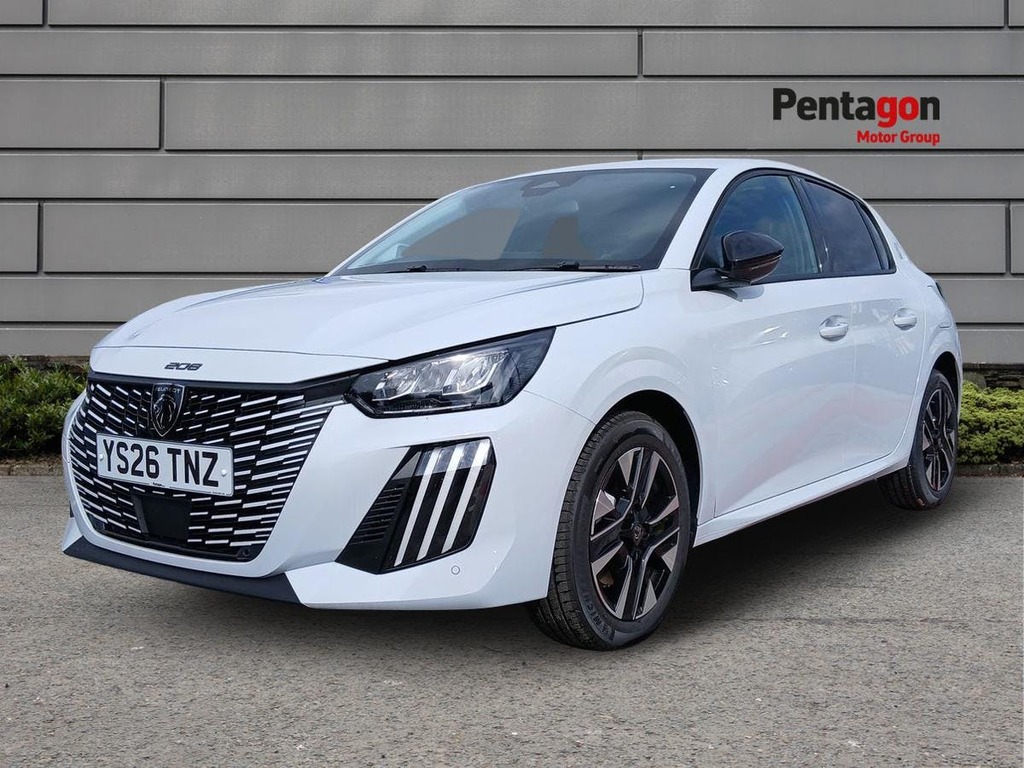 Peugeot 208 1.2 Allure Hatchback Hybrid E Dsc6 Euro White #3