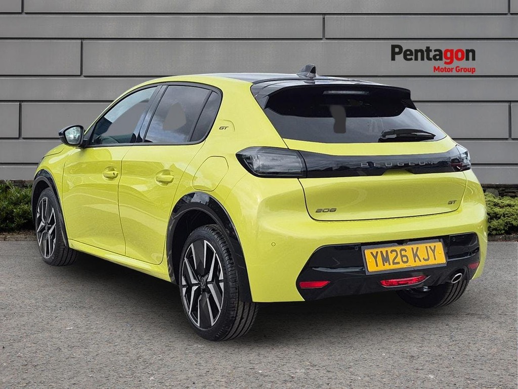 Peugeot 208 1.2 Turbo Gt Hatchback Euro 6 S Yellow #2