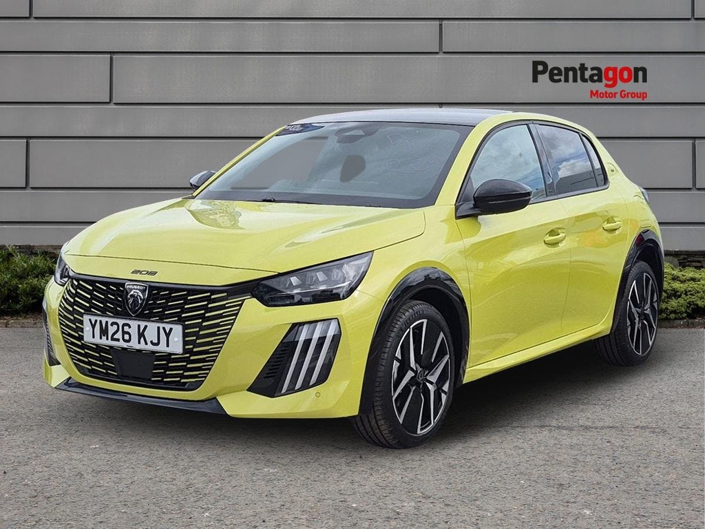 Peugeot 208 1.2 Turbo Gt Hatchback Euro 6 S Yellow #3