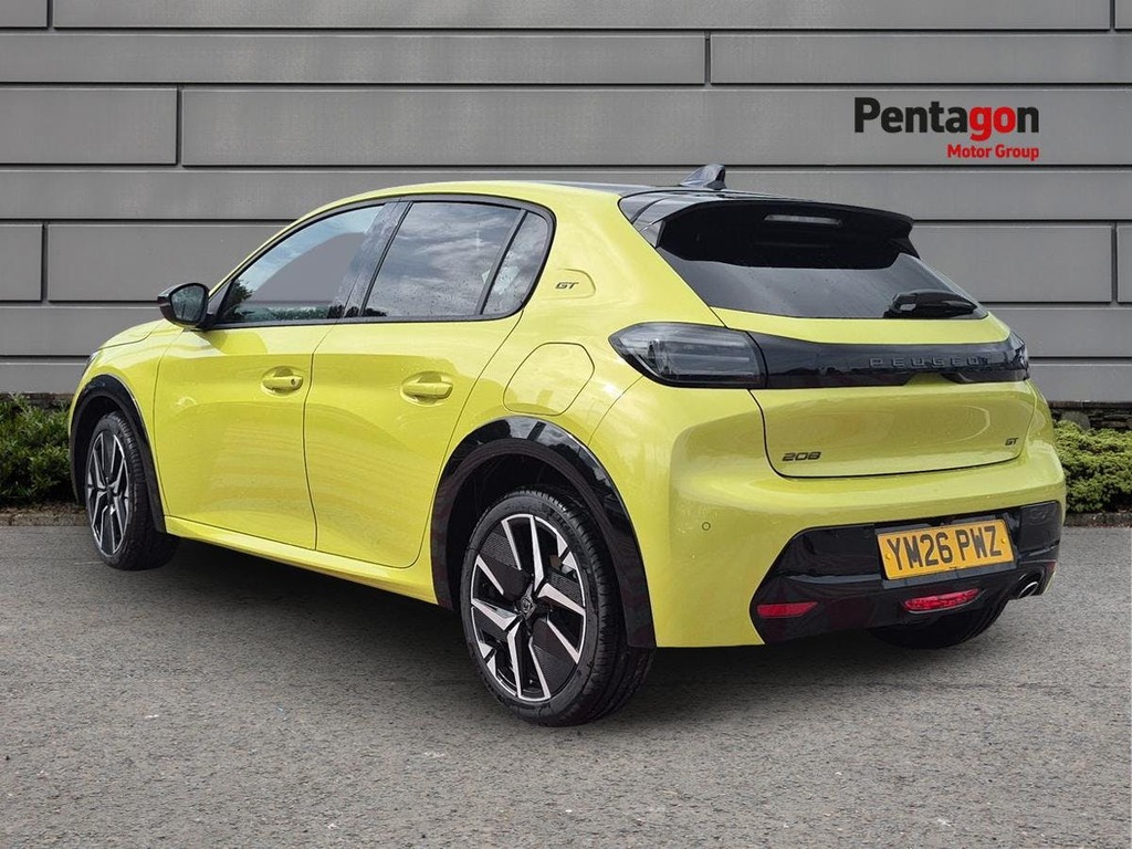 Peugeot 208 1.2 Turbo Gt Hatchback Euro 6 S Yellow #2