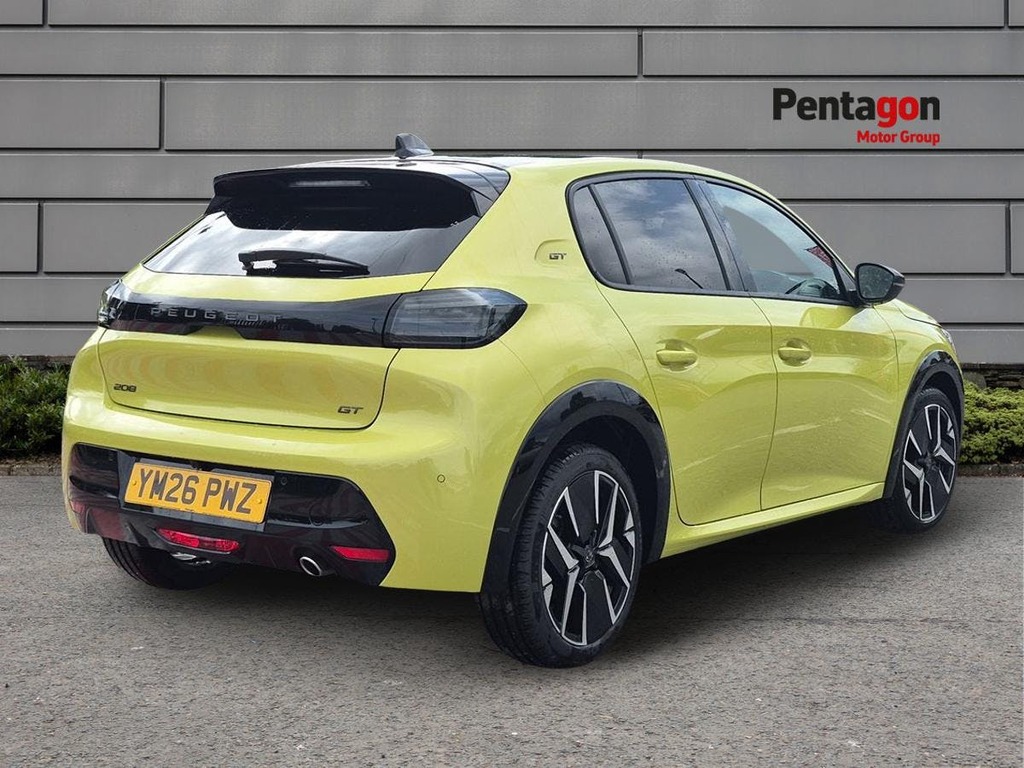 Peugeot 208 1.2 Turbo Gt Hatchback Euro 6 S Yellow #4