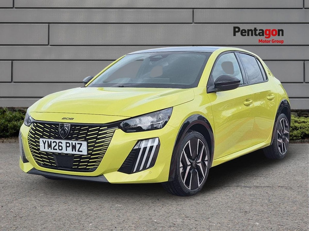 Peugeot 208 1.2 Turbo Gt Hatchback Euro 6 S Yellow #3