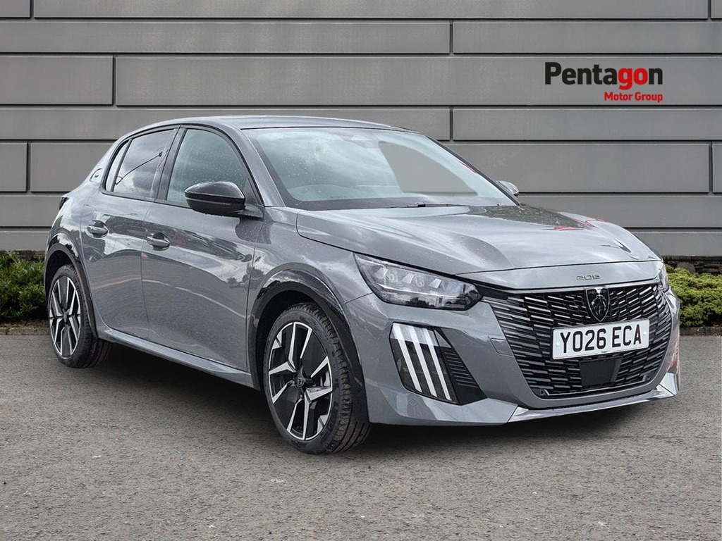 Peugeot 208 1.2 Turbo Gt Hatchback Euro 6 S Grey