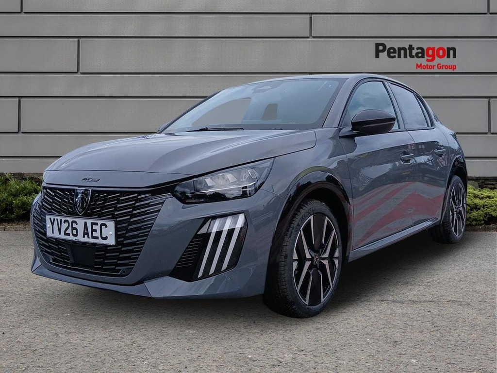 Peugeot 208 1.2 Turbo Gt Hatchback Euro 6 S Grey #3