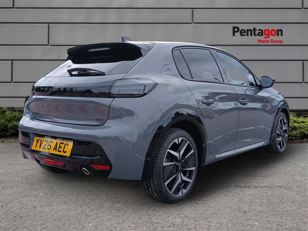 Peugeot 208 1.2 Turbo Gt Hatchback Euro 6 S Grey #4