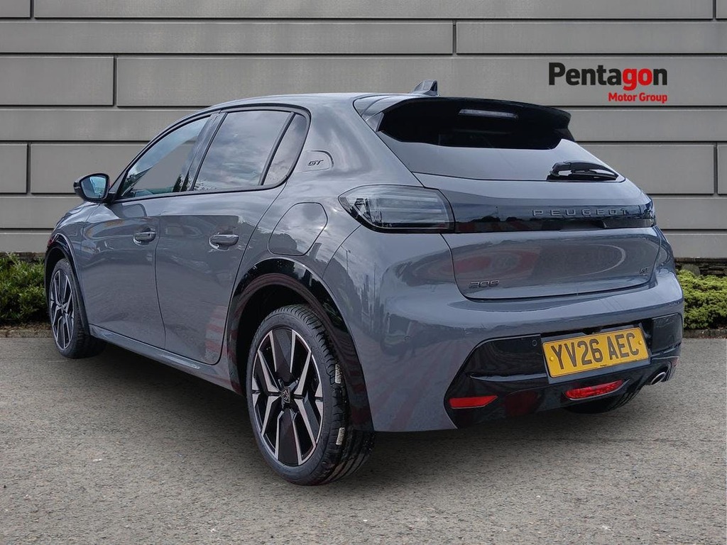 Peugeot 208 1.2 Turbo Gt Hatchback Euro 6 S Grey #2