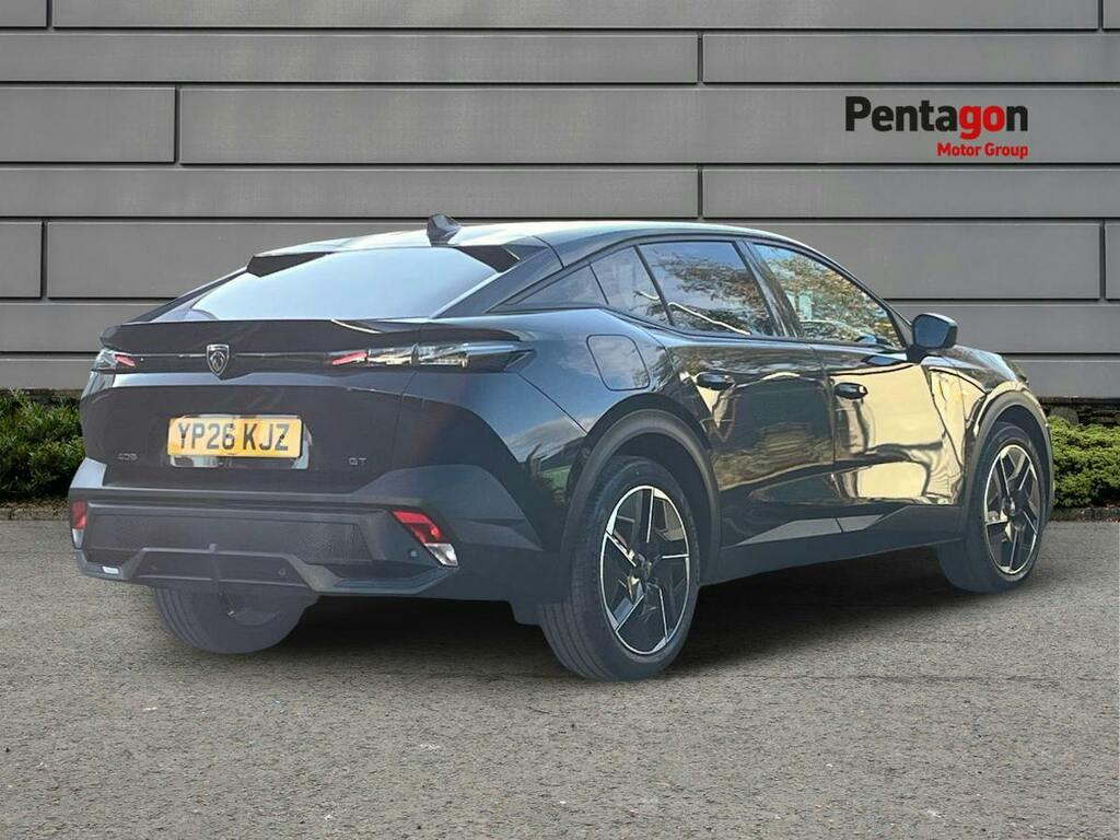 Peugeot 408 1.2 Gt Fastback Hybrid E Dsc6 Euro 6 S Black #4