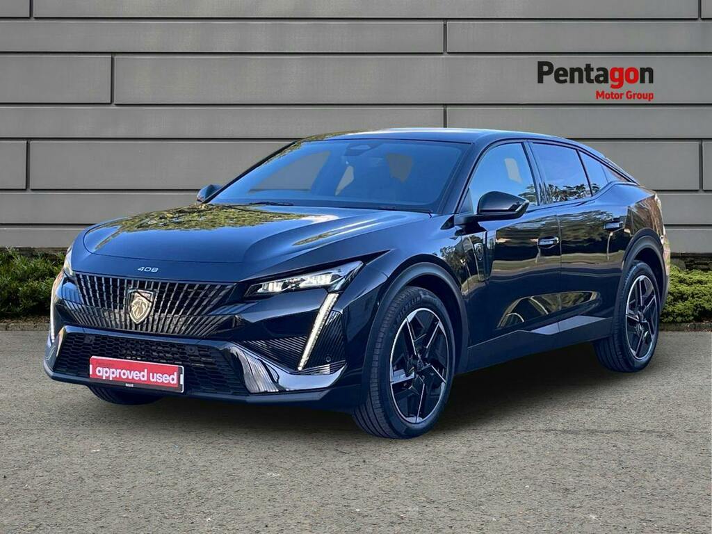 Peugeot 408 1.2 Gt Fastback Hybrid E Dsc6 Euro 6 S Black #3