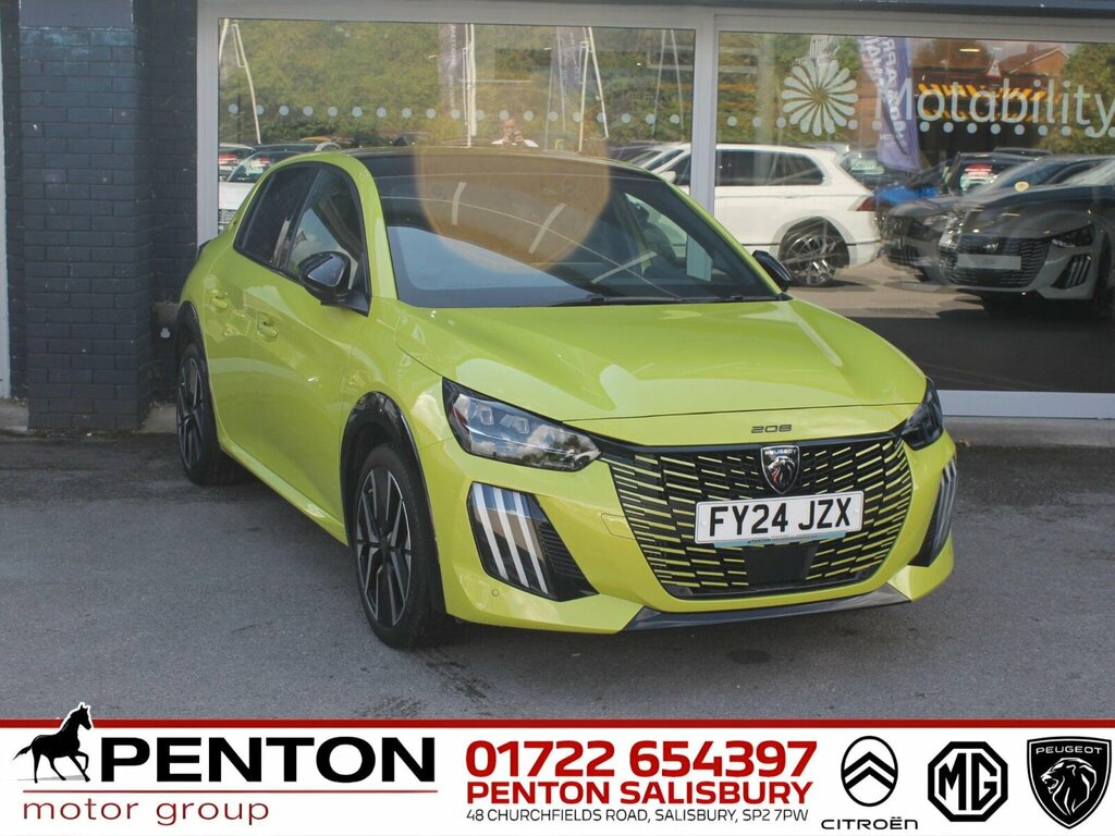 Peugeot 208 1.2 Puretech Gt Euro 6 Ss Yellow