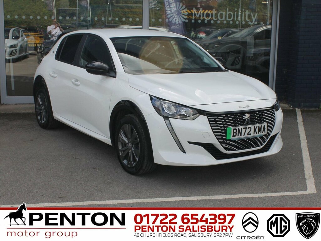 Peugeot e-208 50Kwh Active Premium 7.4Kw Charger White