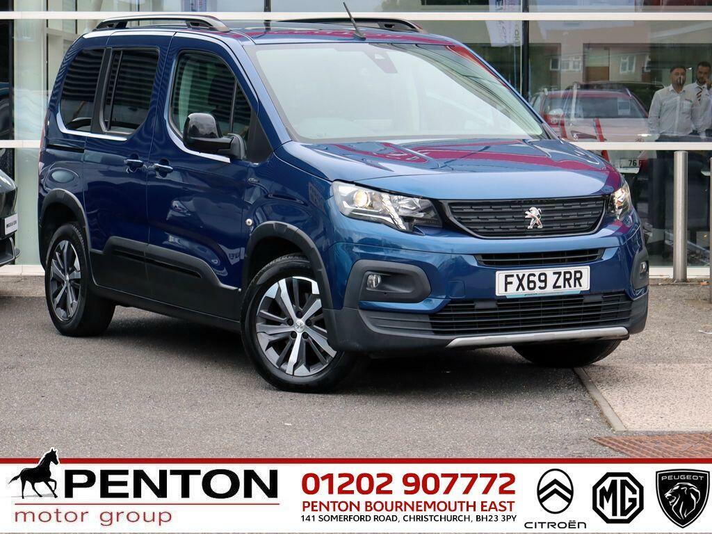 Peugeot Rifter 1.5 Bluehdi Gt Line Standard Mpv Eat Euro 6 Ss Blue