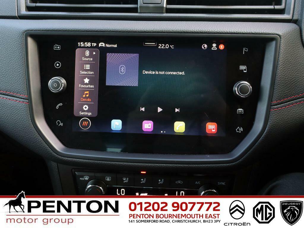 Seat Arona 1.0 Tsi 110 Fr Ez Dsg Black #12