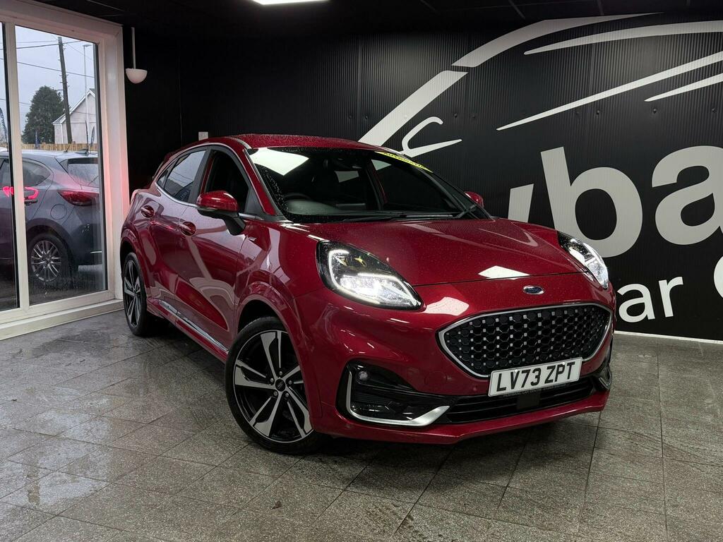 Ford Puma 1.0T Ecoboost Mhev St-line Vignale Dct Euro 6 Ss Red